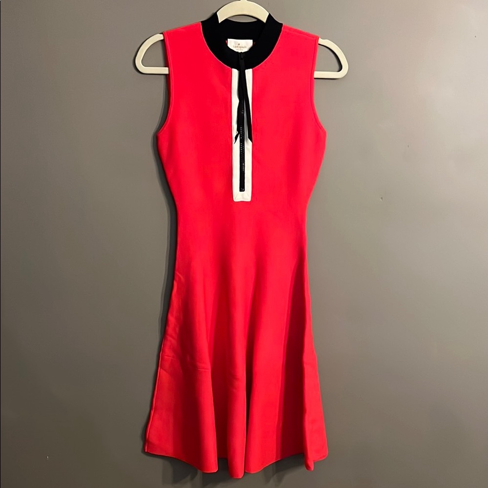 Kate Spade Wendy Dive Right In Red A-Line Cocktail Dress